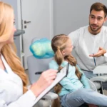 family dentist charlotte and patient